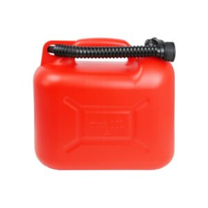 KANISTER plastikowy na benzynę pojemność 10L czerwony