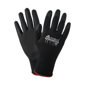 Rękawice ochronne PU-BLACK Rozmiar 10