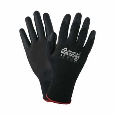 Rękawice ochronne PU-BLACK Rozmiar 9