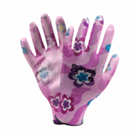 Rękawice ochronne PU-FLOWER Rozmiar 8