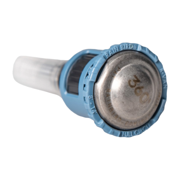 RAIN BIRD Dysza rotacyjna regulowana R-VAN 14 niebieska zasięg 2,4-4,6m 360° - obrazek 2