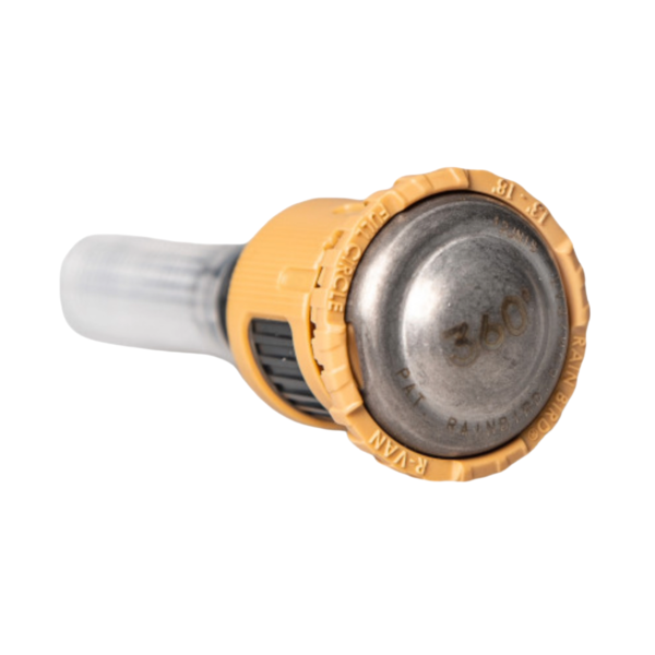 RAIN BIRD Dysza rotacyjna regulowana R-VAN 18 beżowa zasięg 4,0-5,5m 360° - obrazek 2