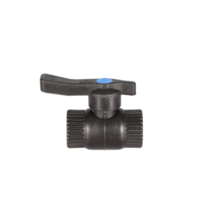Zawór kulowy PE 1/2 GW/GW stalowa kulka