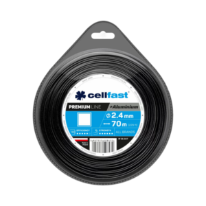 CELL-FAST Żyłka do podkaszarek PREMIUM średnica 2.4mm dł. 70m Kwadrat