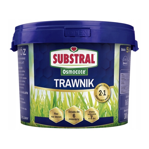 SUBSTRAL Nawóz Osmocote 2w1 Do Trawnika 5kg