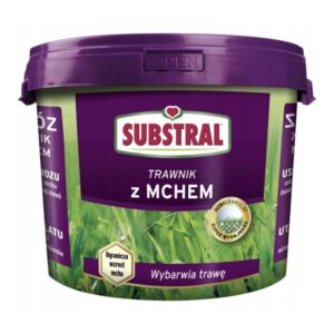 SUBSTRAL Nawóz Do Trawnika z Mchem 100 Dni 5kg