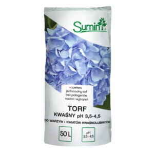 Sumin Torf kwaśny pH 3,5-4 50l