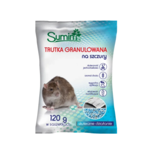 Sumin Trutka granulowana na szczury 240g (2x120g)