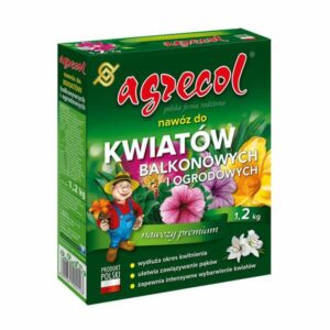 AGRECOL Nawóz do kwiatów balkonowych i ogrodowych granulowany 1,2kg