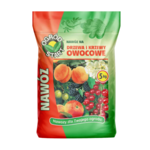 Ogród Start Nawóz do drzew i krzewów owocowych 5kg