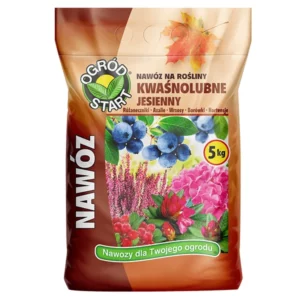 Ogród Start Nawóz do roślin kwaśnolubnych jesienny 5kg