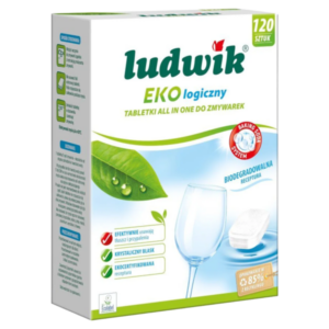 Ludwik Ekologiczny ALL IN ONE tabletki do zmywarek Ludwik 120szt