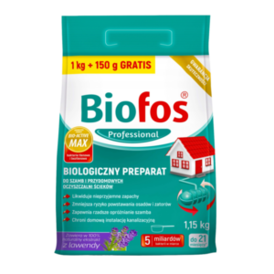 Biofos Professional proszek do szamba 1kg +150g