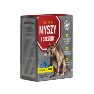 Trutka na myszy i szczury Ratimor brodifacoum granulowana 140g